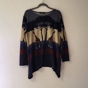 3 for $10 Creation brand giraffe sweater size large